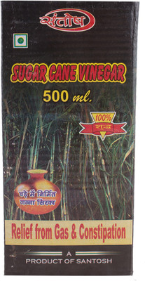 

Khadi India Santosh Suger Cane Vinegar (500 ML) Relief From Gas & Constipation Nutrition Drink(Sugar Cane Flavored)