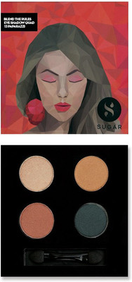 

Sugar Blend The Rules Eyeshadow Quad 13 Paparazzi 5 g(Paparazzi)