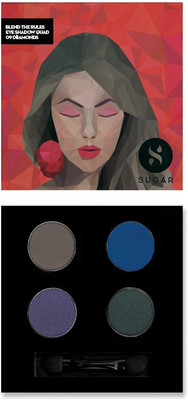 

Sugar Blend The Rules Eyeshadow Quad 09 Diamonds 5 g(Diamonds)