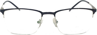 

pixeleyekart Half Rim Square Frame(51 mm