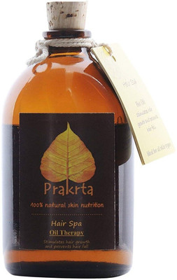 

Prakrta Hair Spa - Oil Therapy to promote growth & improve hair texture *cold pressed oils* Hair Oil(100 ml)