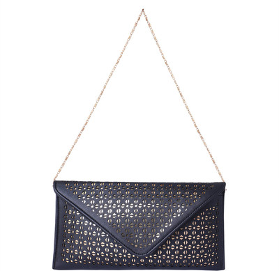 

zinys Casual Black Clutch