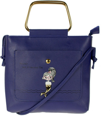 

JG Shoppe Hand-held Bag(Blue)