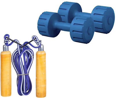 

SIXON SPORTS COMBO3 PVC 4KG Dumbbell Set With Accessories Home Gym Combo(0 - 20 kg)