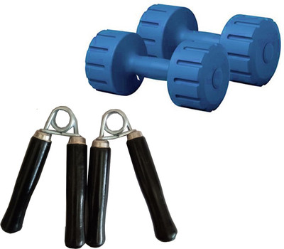 

SIXON SPORTS COMBO14 PVC 6KG Dumbbell Set With Accessories Home Gym Combo(0 - 20 kg)