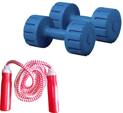 

SIXON SPORTS COMBO5 PVC 8KG Dumbbell Set With Accessories Home Gym Combo(0 - 20 kg)