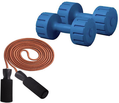 

SIXON SPORTS COMBO11 PVC 6KG Dumbbell Set With Accessories Home Gym Combo(0 - 20 kg)