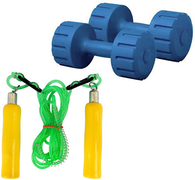 

SIXON SPORTS COMBO6 PVC 6KG Dumbbell Set With Accessories Home Gym Combo(0 - 20 kg)