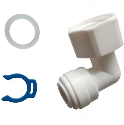 

Pooja Trendz 1 Pcs RO Female Direct Valve Elbow Connector – 1/2 Female Thread X 1/4 Inch RO Tube. Solid Filter Cartridge(0.5, Pack of 1)