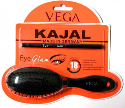 

VEGA Eye Glam Kajal (VEK-01) 0.35g with Free Brush Rs.120 (Black)(Eye Glam Kajal (VEK-01) 0.35g with Free Brush Rs.120 (Black), 0.35 g)