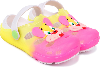 

Feet Essentials Boys & Girls Slip-on Clogs(Pink