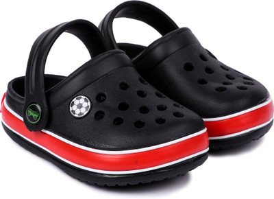 

Feet Essentials Boys & Girls Slip-on Clogs(Black