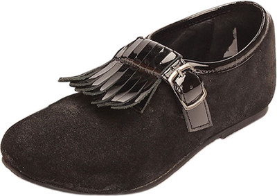 

Drish Girls Slip on Casual Boots(Black