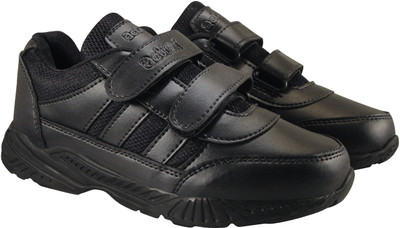 

Action Boys & Girls Velcro Walking Shoes(Black