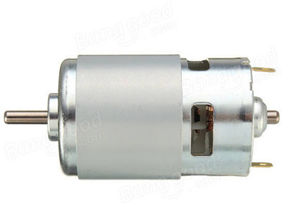

UG LAND INDIA Big Dc Motor 12Volt Dc 1 Amp High Torque 12V 6000RPM(Silver)