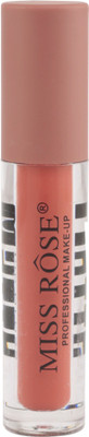 

Miss Rose Moisturizer Smooth Lip Gloss Matte Lipstick Makeup Lipgloss Sexy Colors Liquid Lipstick Carrot Red(6 g, Black)