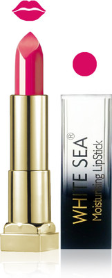 

white sea cosmetics makeup velvet glossy lipstick enriched with vitamin E fashion color combo set of 1(carrat)