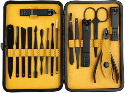 

Foolzy 16 in 1 Professional Stainless Steel Manicure Set(240 g, Set of 16)
