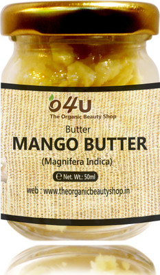 

O4U Organic Unrefined Mango Butter for Skin, Face and Body care - 50ml(50 ml)