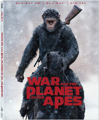

War for the Planet of the Apes Blu-ray 3D + Blu-ray + Digital HD + UltraViolet region B(3D Blu-ray English)