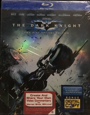 The Dark Knight Blu-ray two disc special edition region A(Blu-ray English)