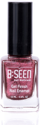 

b seen Maroon Galaxy Enamel Nail Polish 12ml/0.4 oz maroon