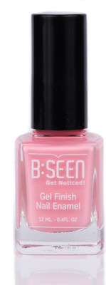 

b seen Sakura Pink Gel Finish Enamel Nail Polish 12ml/0.4 oz pink