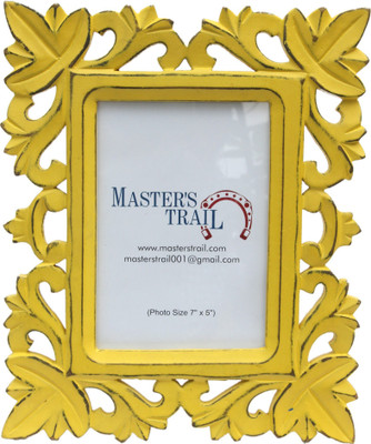 

Master's Trail Wood Photo Frame(Yellow, 1 Photos)