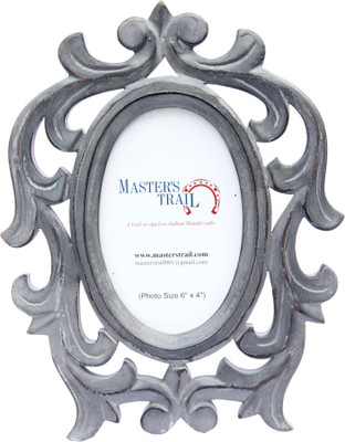 

Master's Trail Wood Photo Frame(Grey, 1 Photos)