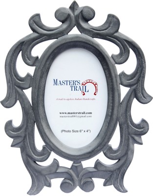 

Master's Trail Wood Photo Frame(Grey, 1 Photos)