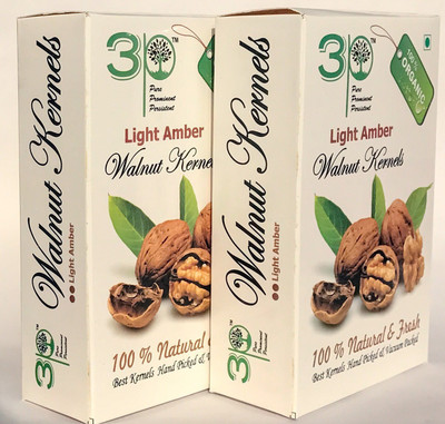 

3P Mixed Regular Walnuts (Akhrot) 500 gm Pack of 2 Walnuts(500 g, Vacuum Pack)