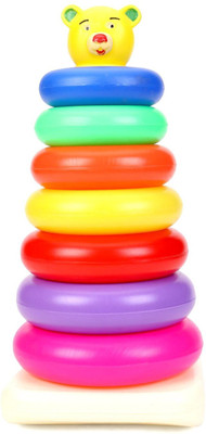 

barodian's Jumbo Stacking Rings - Stacking Toys for Toddlers(Multicolor)