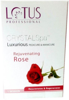 

Lotus Professional Luxurious Pedicure & Manicure Kit ( Rose)(85 g, Set of 1)