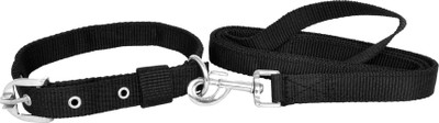 

Pride Infinite Dog Collar & Leash(, Black