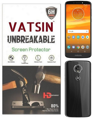 Vatsin Front and Back Screen Guard for Motorola Moto E5 Plus(Pack of 1)