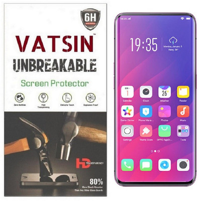 Vatsin Impossible Screen Guard for Oppo Find X(Pack of 1)