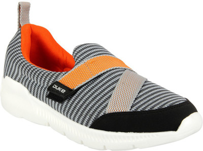 

Duke Running Shoes For Men(Grey, Orange, Grey and orange