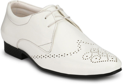 

Eego Italy Stylish Lace Up For Men(White