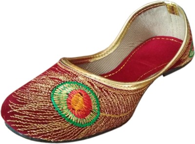 

sdshopping Women Jutis For Women(Multicolor, Red