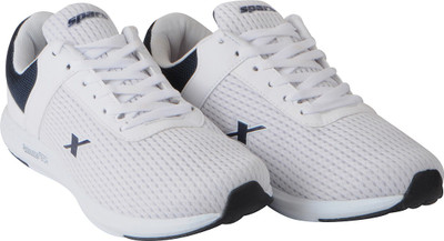 

Sparx Mesh Sports Walking Shoes For Men(White, White navy