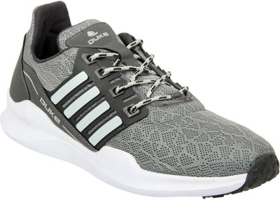 Duke Running Shoes For Men(Grey, D.grey