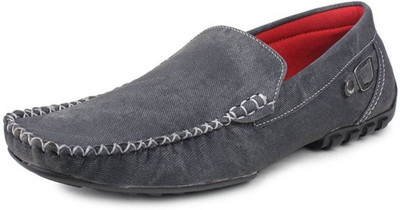 Stilettos Casual Loafers Shoes Loafers For Men(Grey, Black