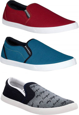 

Cox Swain Loafers For Men(Multicolor, Maroon