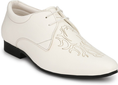 

Eego Italy Stylish Lace Up For Men(White