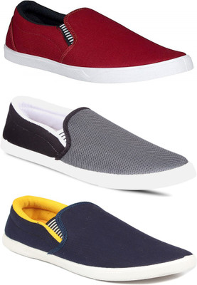 

Trenqs Loafers For Men(Multicolor, Maroon