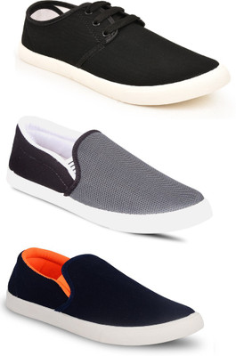 

Trenqs Sneakers For Men(Multicolor, Black