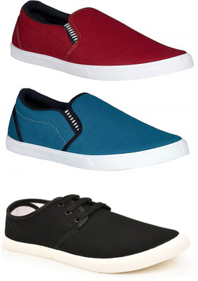 

SCATCHITE Loafers For Men(Multicolor, Maroon