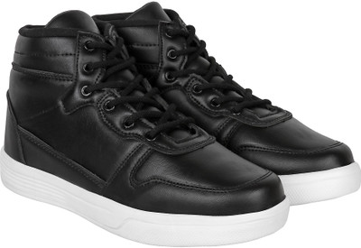 

Aero Synthetic Leather High Tops For Men(Black