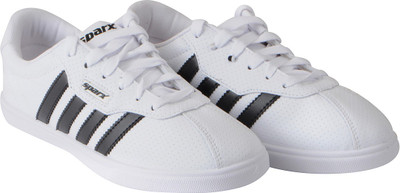 

Sparx Stylish Sneakers For Men(White, White black