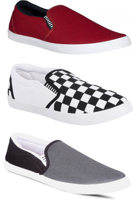 

Trenqs Loafers For Men(Multicolor, Maroon